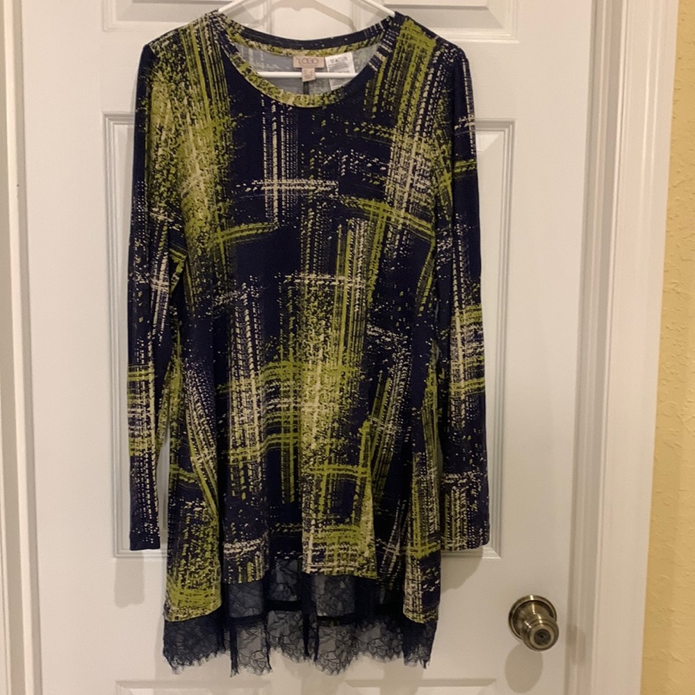 Logo Womens long sleeve tunic